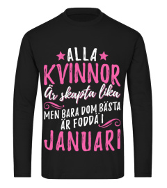 ALLA KVINNOR ÄR SKAPTA LIKA- JANUARI