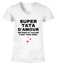 t-shirt super tata d'amour