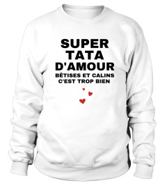 t-shirt super tata d'amour