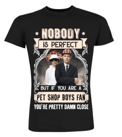 NOBODY IS PERFECT BUT IF YOU ARE A PET SHOP BOYS FAN YOU'RE PRETTY DAMN CLOSE