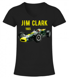 F1DR71-006-BK.Jim Clark 1965 Lotus 38 T-shirt premium