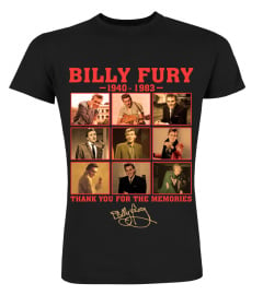 BILLY FURY - THANK YOU FOR THE MEMORIES