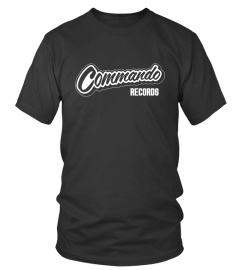 COMMANDO RECORDS "DUMB STAR" BLACK SHIRT