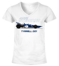 F1DR71-016-WT.Jackie Stewart - Tyrrell 001 Casquette