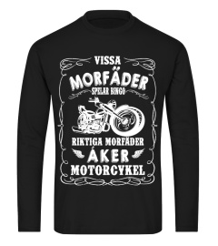 Riktiga morfäder åker motorcykel