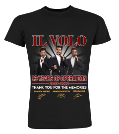 YEARS OF OPERATION - IL VOLO