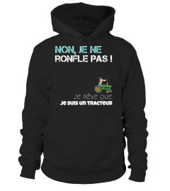Non, je ne ronfle pas ! Je rêve que je suis un tracteur !