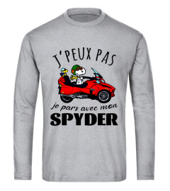 je pars avec mon spyder