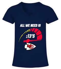ALL WE NEED IS 13 SECONDS CHIEFS
