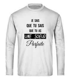 Je sais que tu sais que tu as une sœur parfaite - Edition Limitée