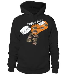 hedgehog happy pills t shirt