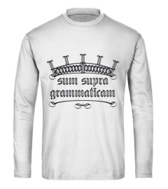 Ego supra grammaticam | texte noir (tshirt)