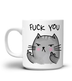 CAT MUG FLUFF YOU