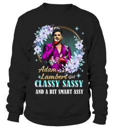 ADAM LAMBERT GIRL CLASSY SASSY AND A BIT SMART ASSY