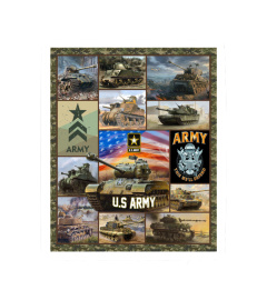 US Army Tank Sherpa Blanket