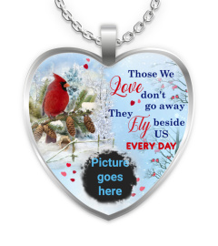 Those We Love Don't Go Away Personalized Necklace