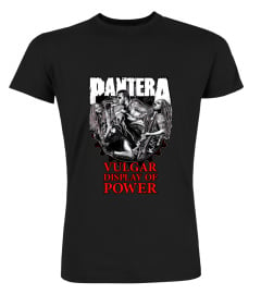 Pantera Merch Vulgar Display Of Power Shirt