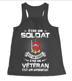 ETRE UN SOLDAAT EST UN CHOIS ETRE UN VETERAN EST UN HONNEUR