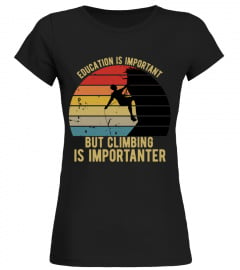 CLIMBING IS IMPORTANTER BOULDERING