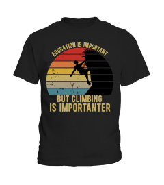 CLIMBING IS IMPORTANTER BOULDERING