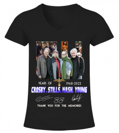 CROSBY, STILLS, NASH &amp; YOUNG 54 YEARS OF 1968-2022