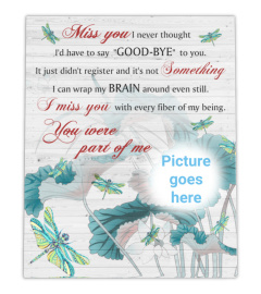 You Were Part Of Me Personalized Memorial Canvas