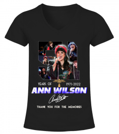 ANN WILSON 51 YEARS OF 1971-2022