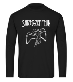 dom merch shred zeppelin shirt