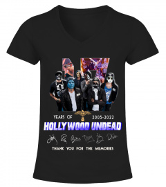 HOLLYWOOD UNDEAD 17 YEARS OF 2005-2022