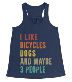 I LIKE BICYCLES AND DOGS