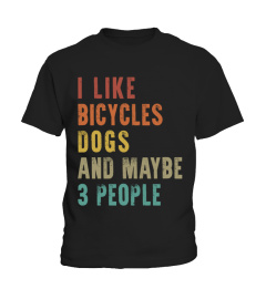 I LIKE BICYCLES AND DOGS