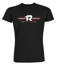 Fuerza Regida Merch 2021 Limited Edition Tour Tee Black