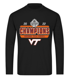 virginia tech hokies 2022 acc basketball champions t-shirt