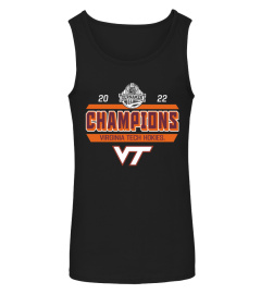 virginia tech hokies 2022 acc basketball champions t-shirt