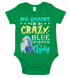 No doubt I'm a Crazy Blue quaker Lady