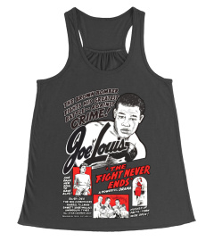 Joe Louis-Vintage Poster ''The Fight never ends''