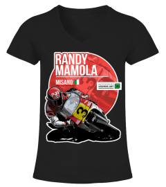 RD80-053-BK.Randy Mamola - 1987 Misano T-Shirt