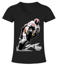 RD80-041-BK.Super Sic Marco Simoncelli T-shirt classique