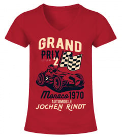 F1DR71-RD.1970 Racing Car Grand Prix of Monaco T-Shirt