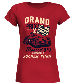 F1DR71-RD.1970 Racing Car Grand Prix of Monaco T-Shirt