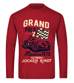 F1DR71-RD.1970 Racing Car Grand Prix of Monaco T-Shirt