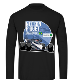 F1DR71-014-BK.Nelson Piquet - 1983 Jacarepagua T-shirt classique