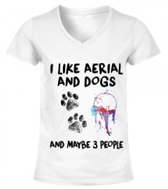 AERIAL AND DOGS