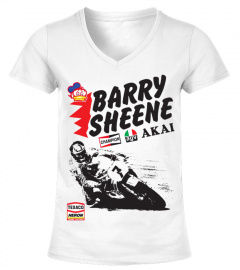 RD80-026-WT.Barry Sheene championne T-shirt classique