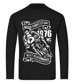 RD80-026-BK.Barry Sheene Superhero Motorcycle Champion T-Shirt