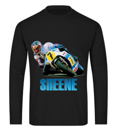 RD80-026-BK.Barry Sheen moto T-shirt essentiel