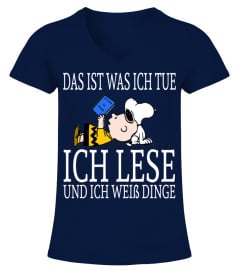 DAS IST WAS ICH TUE ICH LESE UND ICH WEIB DINGE