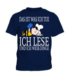 DAS IST WAS ICH TUE ICH LESE UND ICH WEIB DINGE