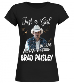 WITH HER BRAD PAISLEY