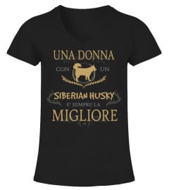SIBERIAN HUSKY: Classic serie oro Donna